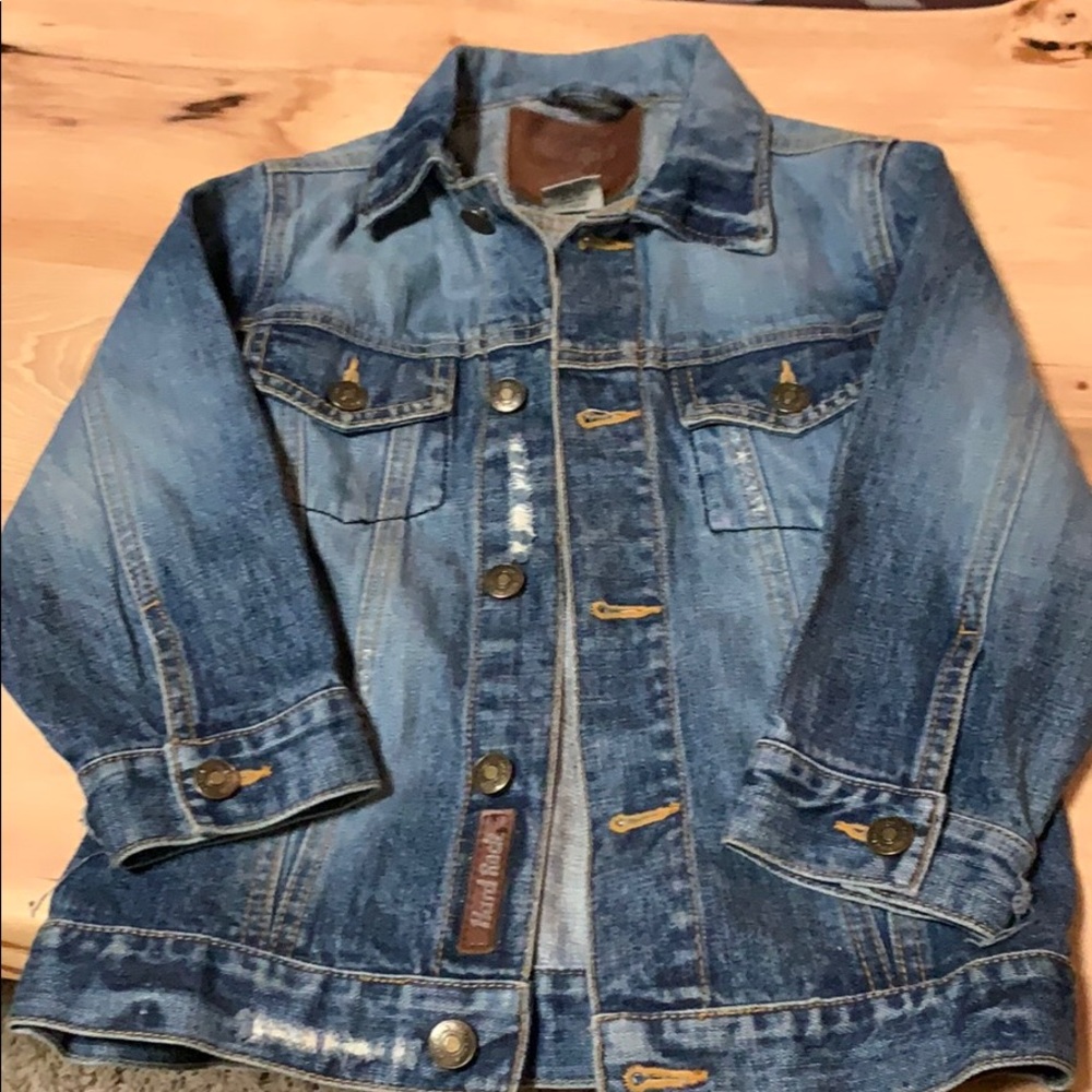 Hard Rock Cafe Miami denim jacket S